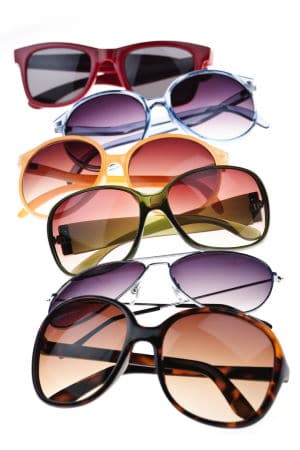 assorted sunglasses