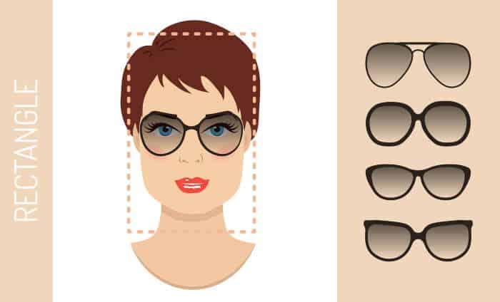 sunglass shapes for rectangle face
