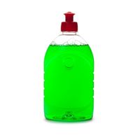 bottle of dishwashing soap