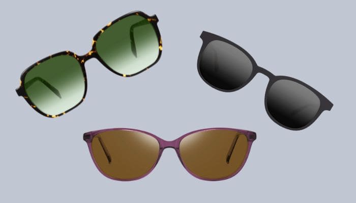 sunglasses with different lens tints
