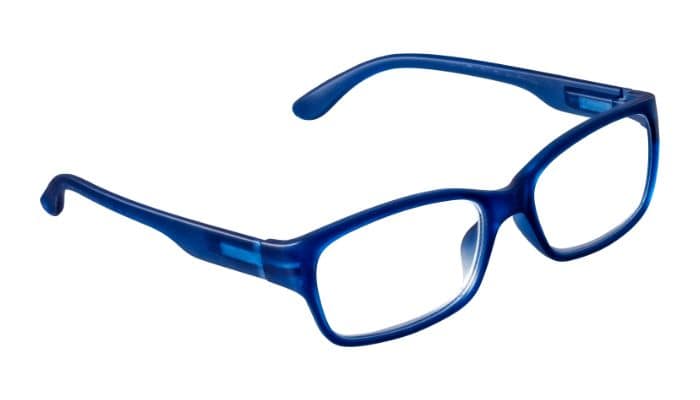 blue acetate glasses frame