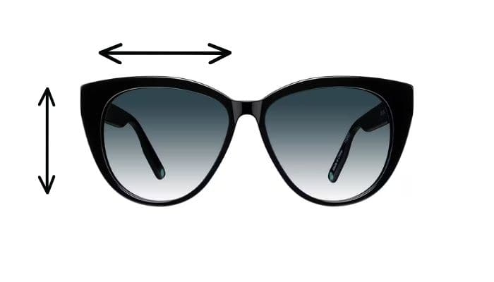 large lens coverage oversize cat sunglasses